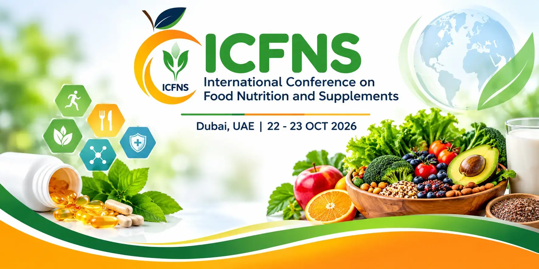 3rd International Conference on Food, Nutrition and Supplements (ICFNS-2026)